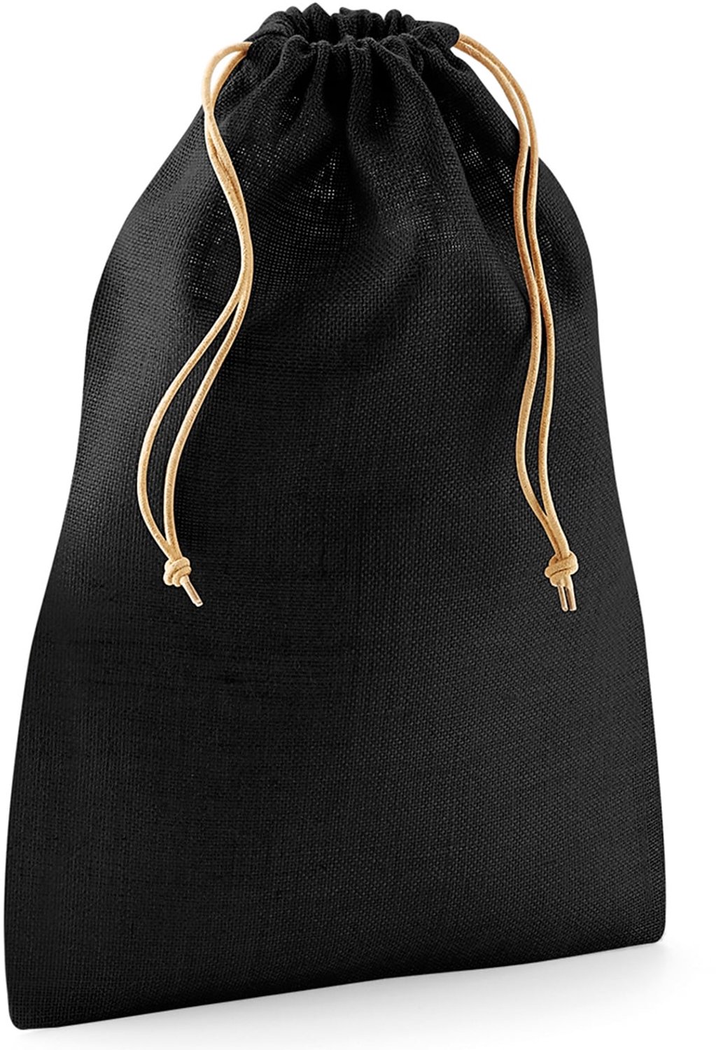 Jute Zak Maat L – 40 x 55 cm – Met Dubbel Trekkoord – 100% Natuurlijk Jute – Ideaal voor Opslag, Verpakking en Decorati