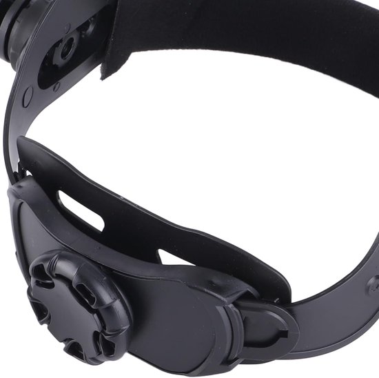Verstelbare hoofdsteun voor lashelm, accessoires voor zonne-automatische verduistering, zwart-wit, comfortabel en duurzaam — afbeelding 4