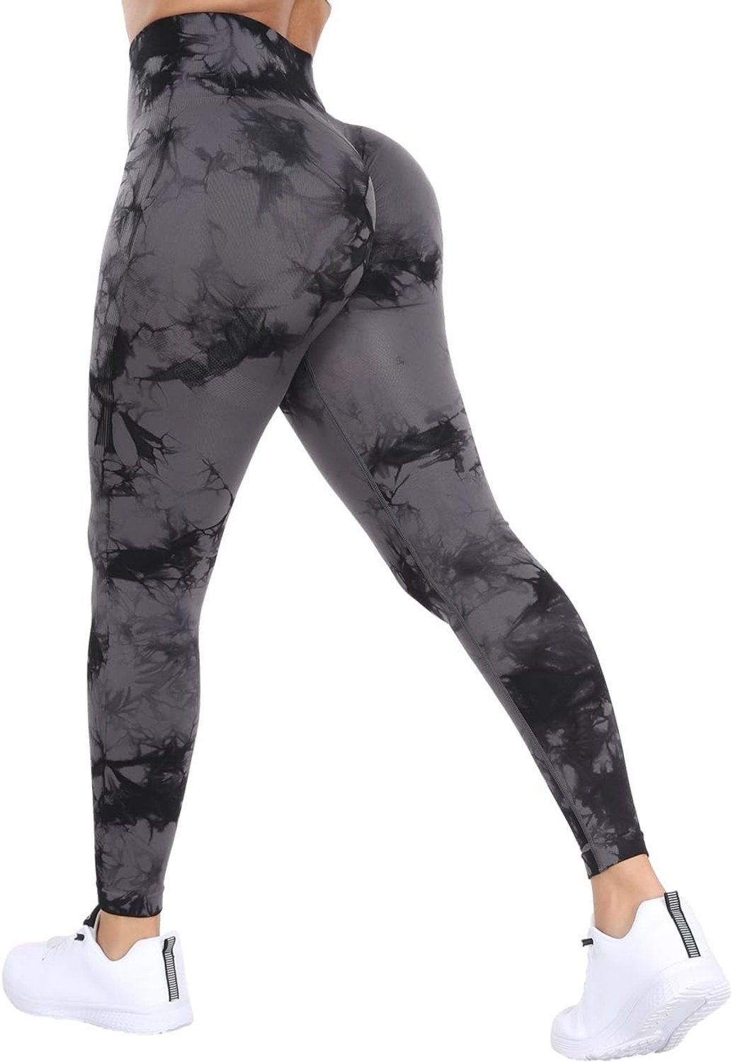 Scrunch Butt sportlegging voor dames, hoge taille, ondoorzichtig, booty leggings voor sport en dagelijks gebruik, sportlegging voor warme dagen, grijs, S