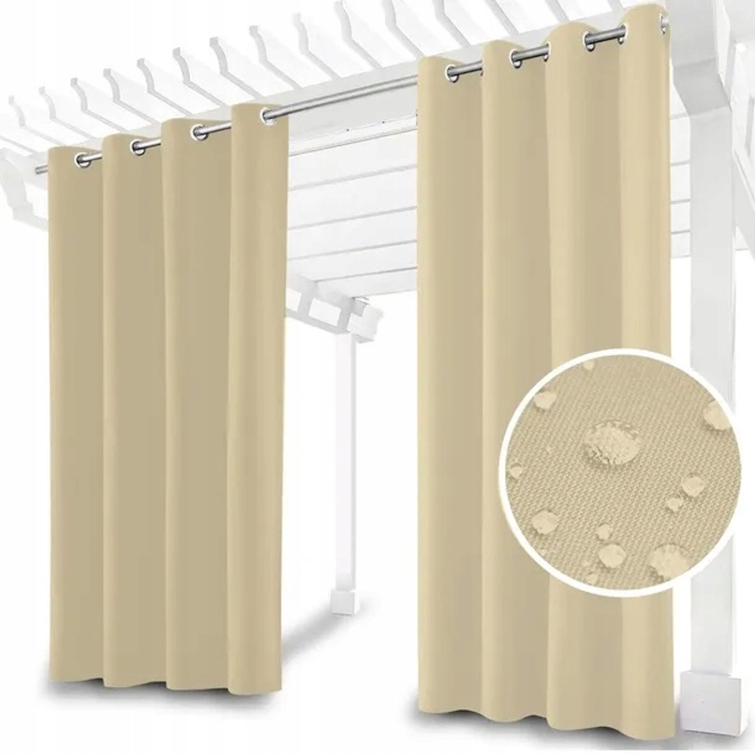 Waterdichte Tuindoek 155x200cm voor Tuinhuis, Terras, Gazebo