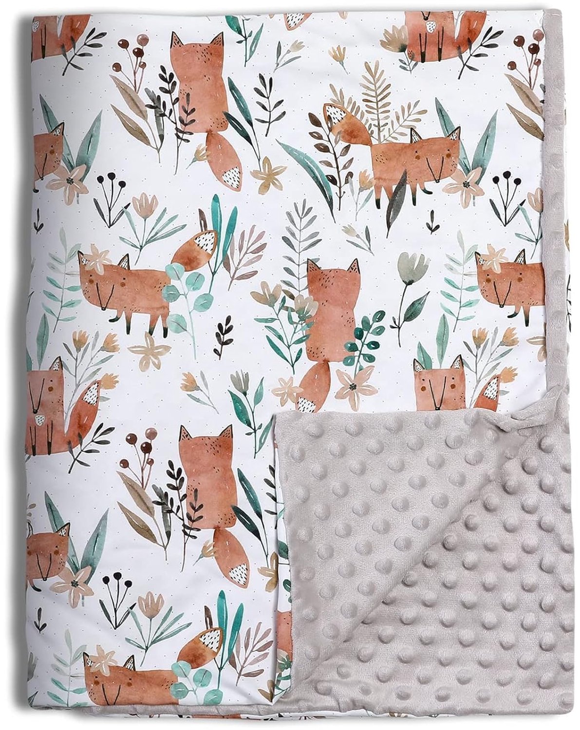 DRESHOW Kinderen Baby Dekens 75x100cm Organisch Katoen Unisex Pasgeboren Dikke Superzachte Slaapdekens voor Peuters Kinderen Baby