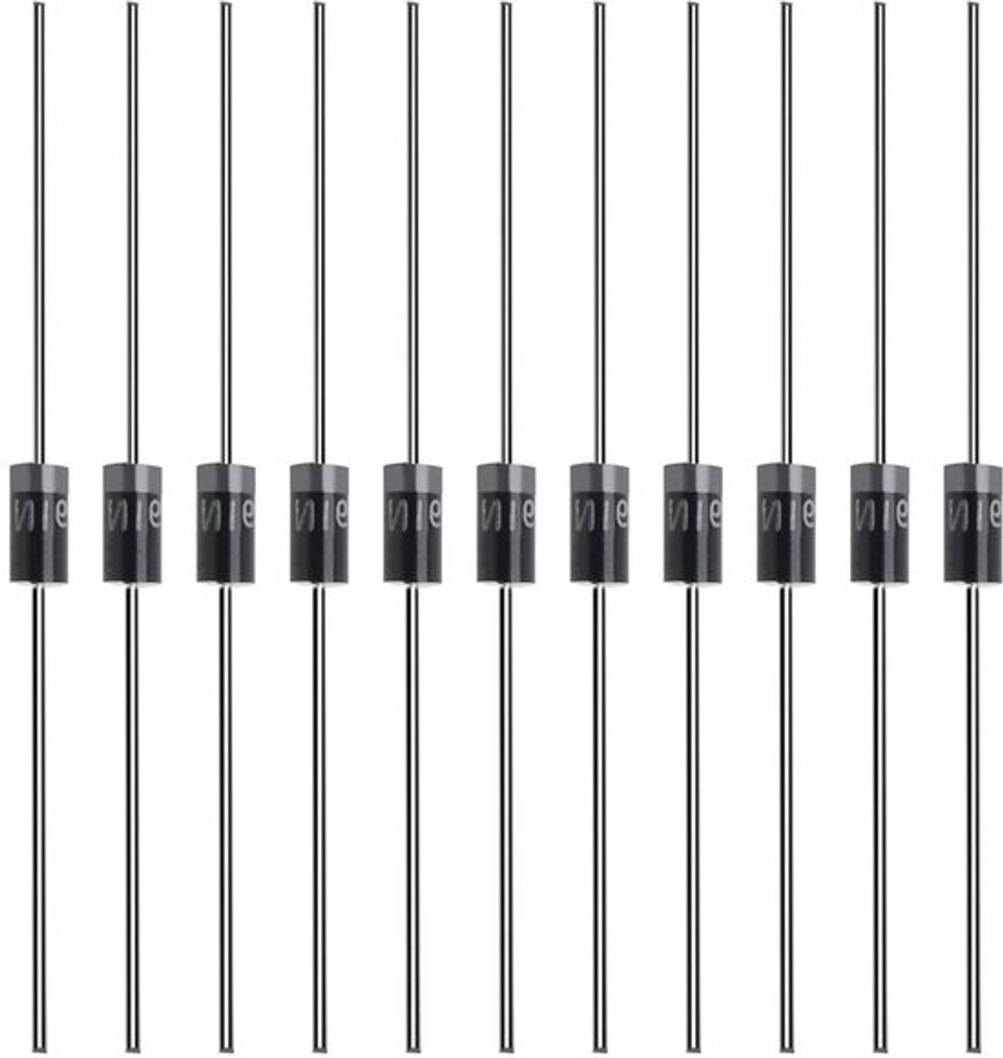 Schottkydiodes - Gelijkrichterdiodes - Circuitontwikkeling - Hoge surgecapaciteit - 100 stuks - null