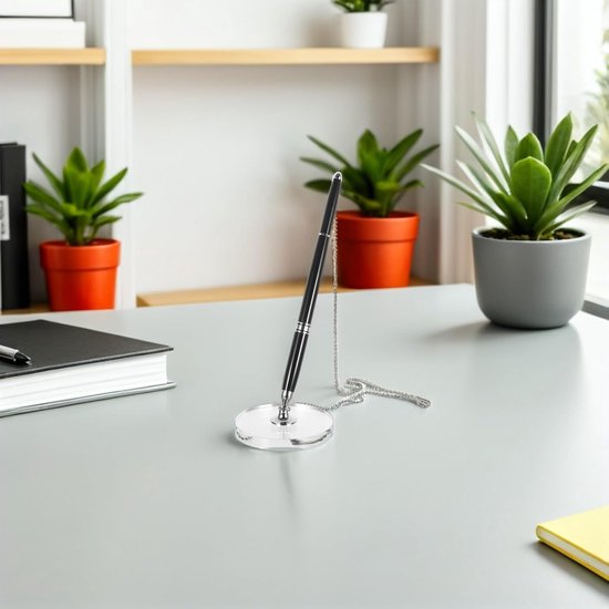 4 Stuks kantoorbenodigdheden decoratieve pen gastenboek pen Silver — afbeelding 4