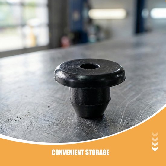 36 stuks olievuldoppen voor vloerkrikken, rubberen hydraulische vuldoppen, universele accessoires voor vloerkrikken voor het vullen van het oliereservoir — afbeelding 2