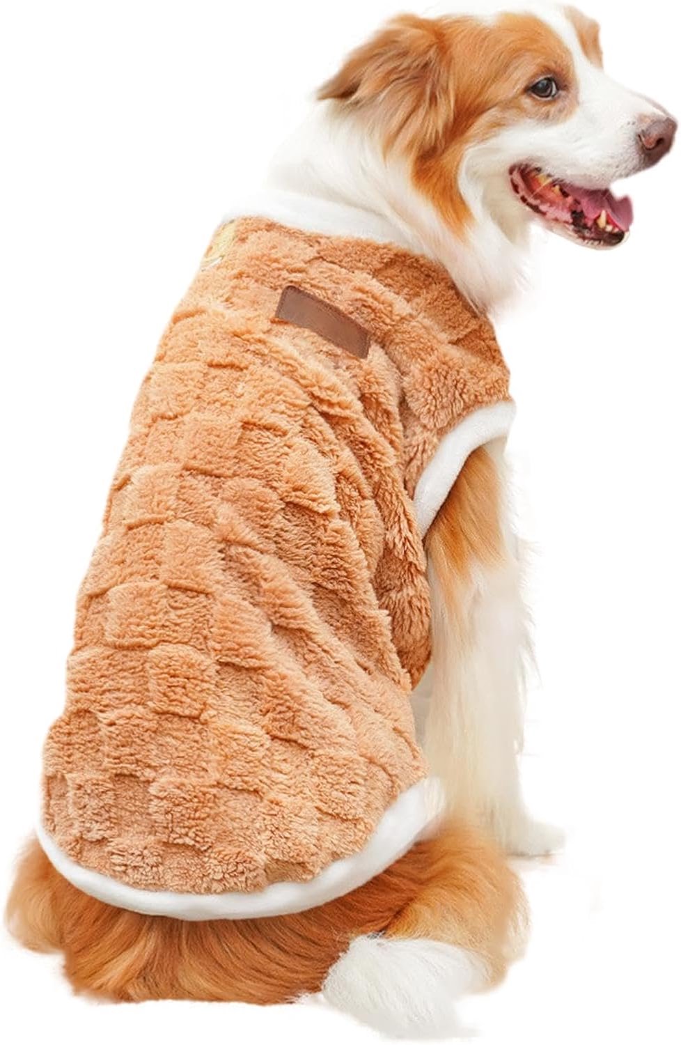 Truien voor huisdieren | Hondenwintertrui pluche, warm hondenwintervest voor katten, kleding voor koud weer, huisdierkleding voor grote honden, koude - en winterseizoenen