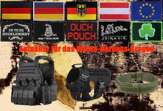 2 stuks 5 x 3 cm mini Duitsland vlaggen patch geborduurd badge met klittenband Duitse applicaties voor kleding tassen rugzak uniform vest militair tactisch buiten jersey-groene grens — afbeelding 4