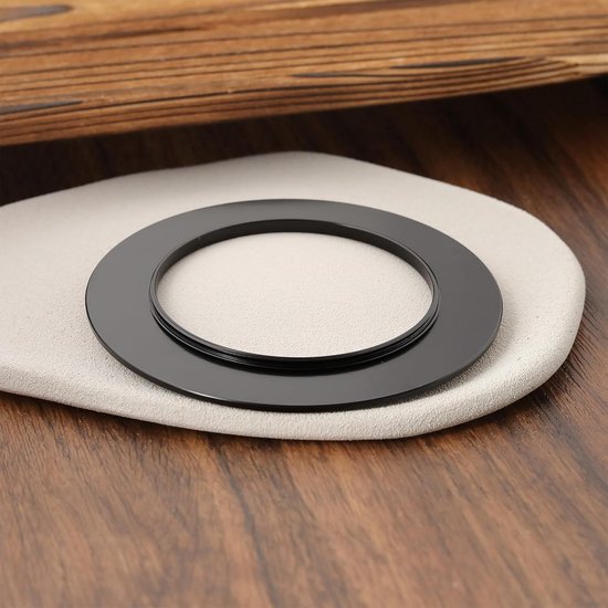2 stuks filterhouder adapterring 58 mm compatibel met Cokin P-serie, zwart — afbeelding 4