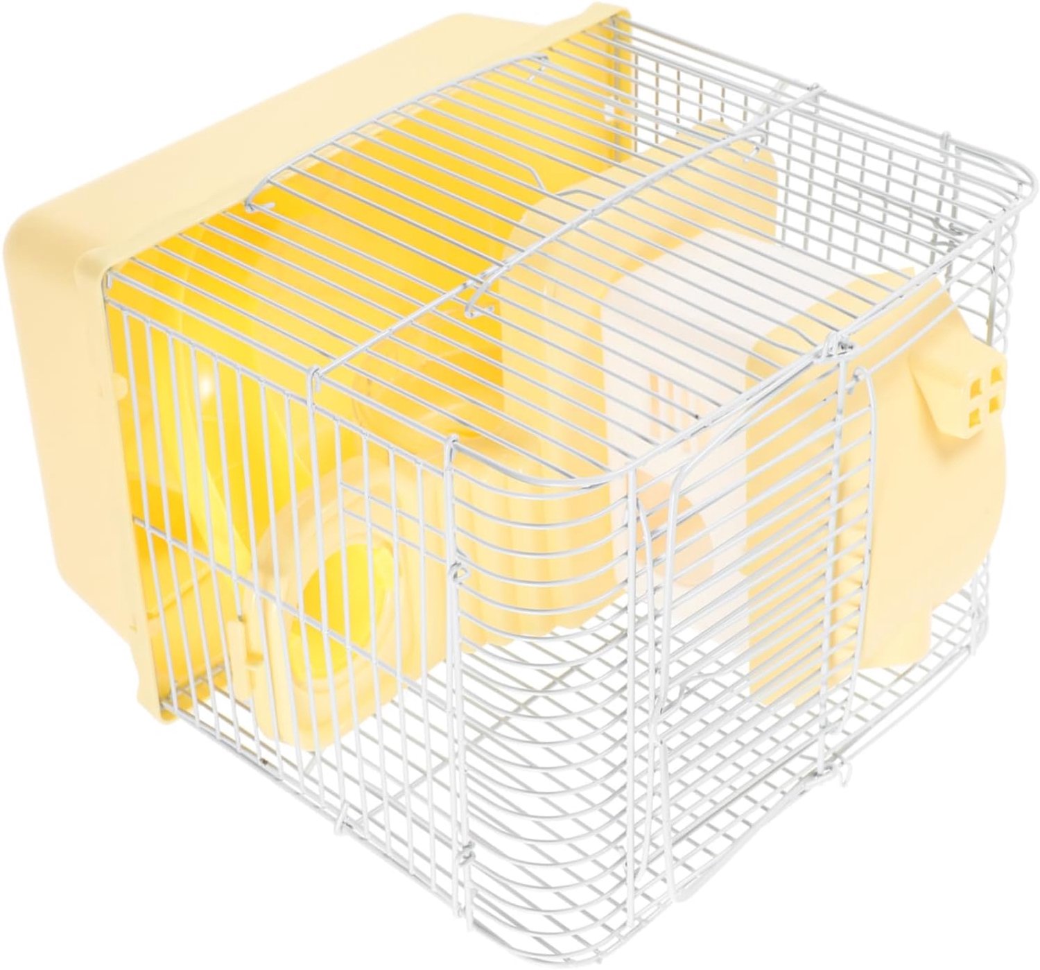 Happyyami Hamsterkooi Met Dubbele Verdieping Ruimtelijke Dierentuin Voor Dwerghamsters Gerbils Transparant Veilig Ontwerp Voor Speelplezier Ontspanning Voor Hele Jaar Gebruik