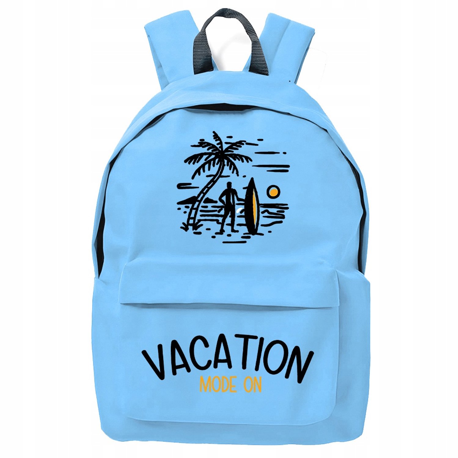 Blauwe Vakantie Rugzak 20L - Perfect voor Vliegtuig & Strand