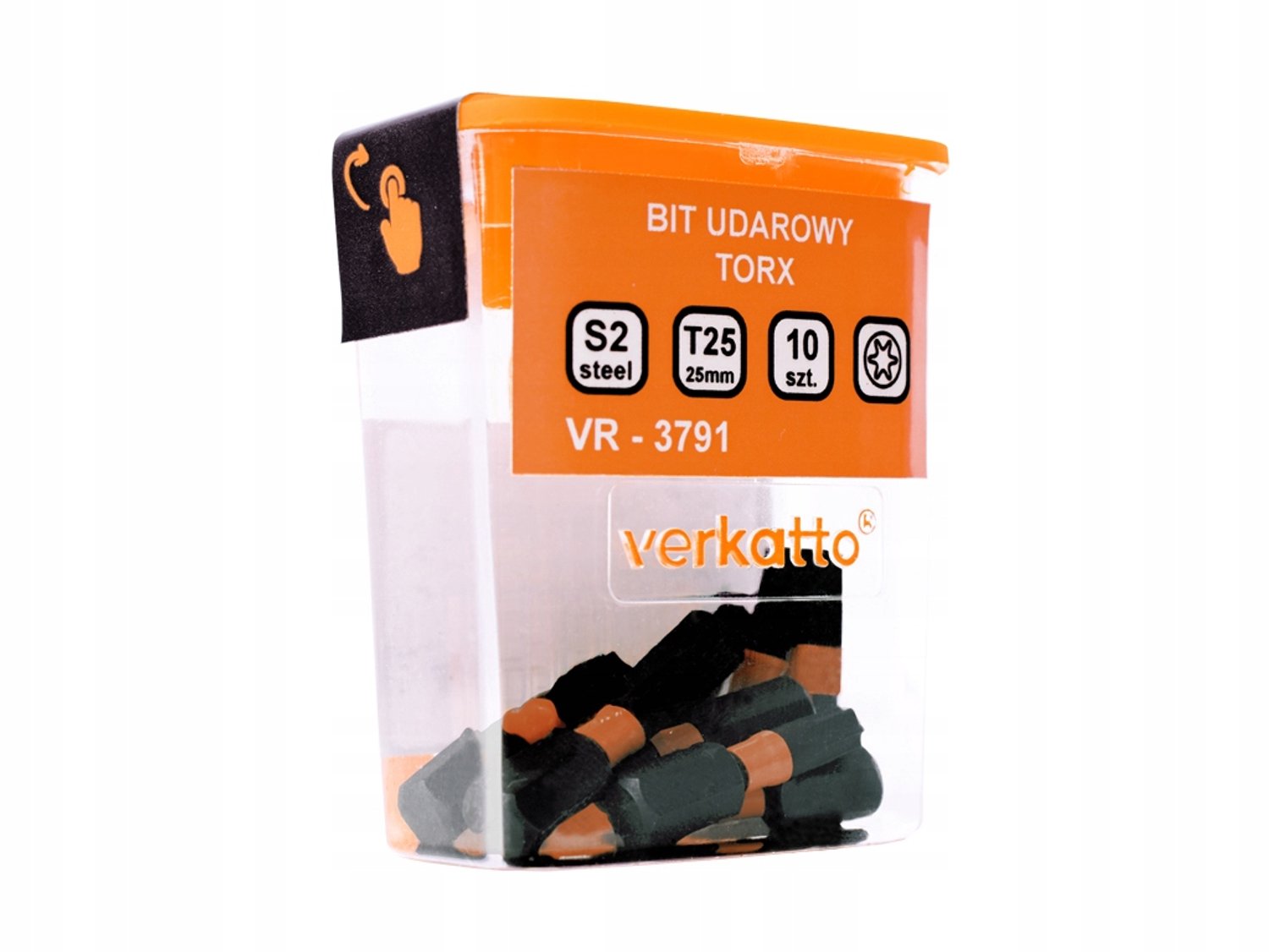 10x Torx T6 Slagbits 25mm - Duurzame Kwaliteit