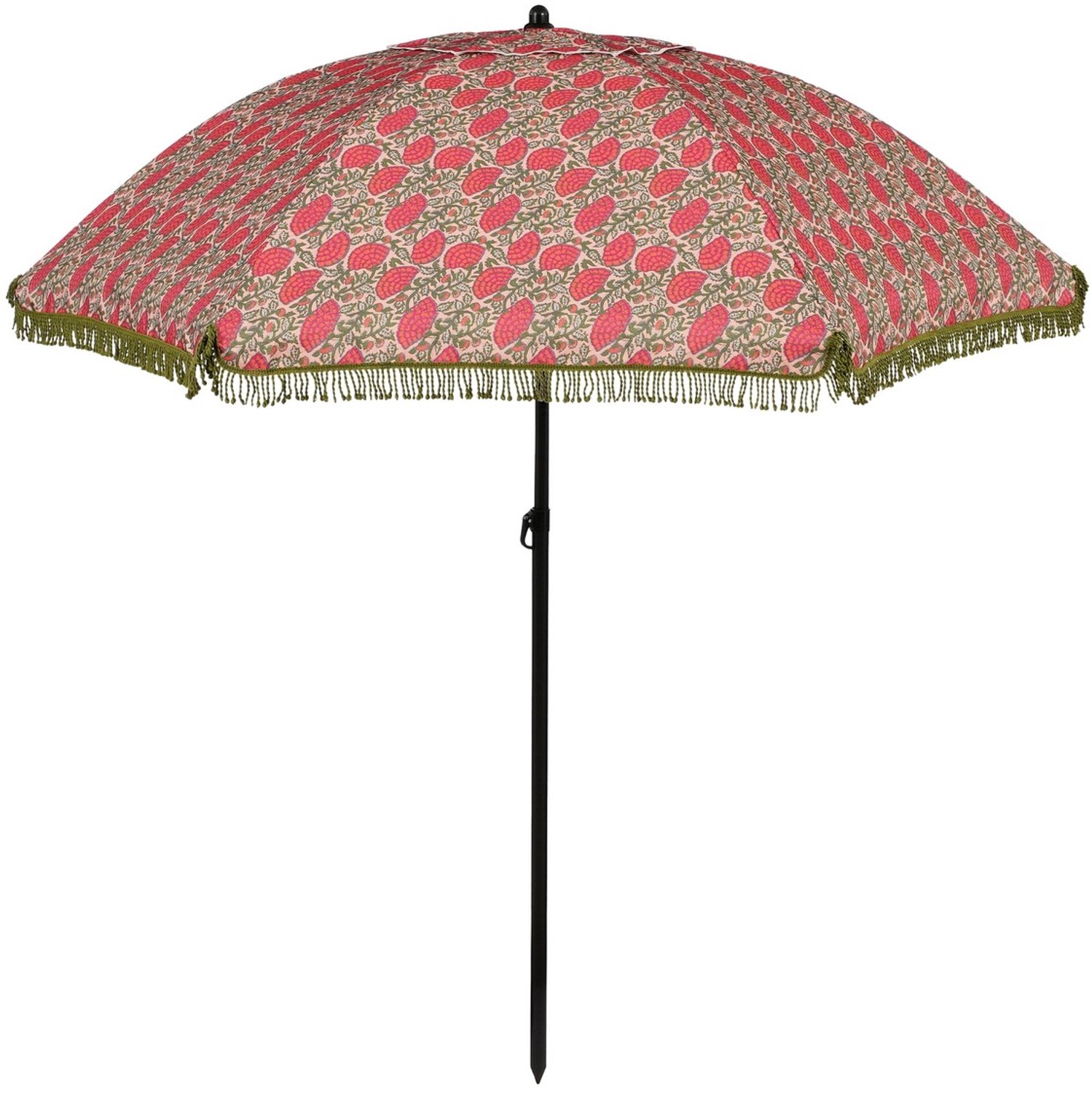 Bol.com In The Mood Collection Mitchell Parasol - H238 x Ø220 cm - Fuchsia aanbieding