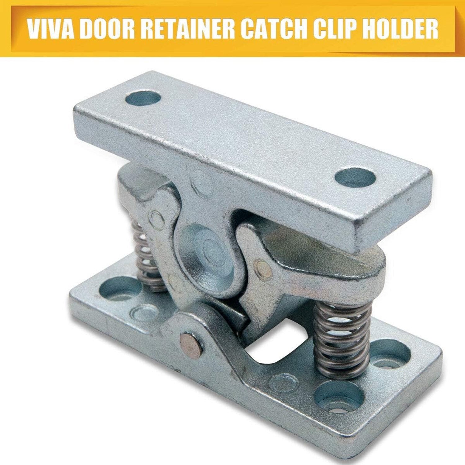 Zinklegering Deurclip en Deurstoppers voor Caravan, Motorhome en Boot - Universele Deurhandgreep Bescherming voor Zware Voertuigen