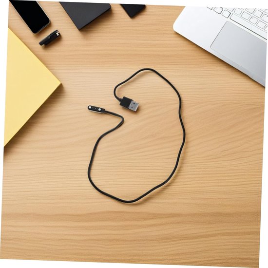 5 Stuks Pin Magnetische USB Oplaadkabel Snellader voor Smartwatch Duurzame Datakabel met Universele Compatibiliteit voor Thuis Reizen Buitenactiviteiten — afbeelding 3