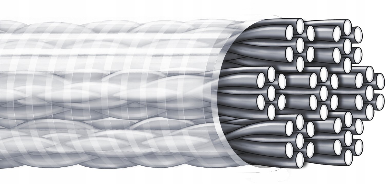 Dragon Surflon 7x7 Staal Onderlijn 30kg Big Game 60cm - 2 Stuks