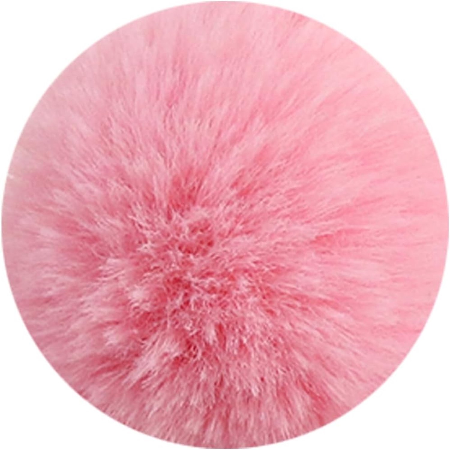 Kunstbont borduursel bont om te knutselen, doe-het-zelf handgemaakte kunstbontband, zacht pluche kunstbont, decoratieve band voor kostuums, decoratie, knutselen, #17 donkerroze, 300 x 1 cm