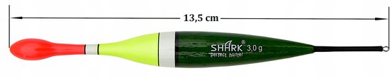 Shark Balsa Dobber 2,5g / 13cm - Perfecte Kwaliteit — afbeelding 3