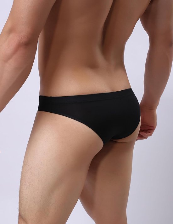 Tanga mannen sexy slip voorkant open onderbroek heren — afbeelding 5
