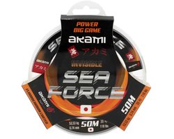 Akami Sea Force Fcc Flurocarbon 50 M Transparant 0.740 mm