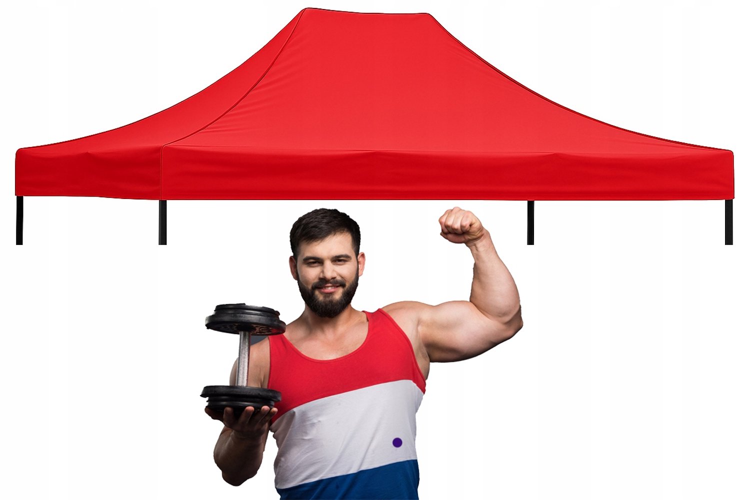 Sterke 3x4,5m Tentdak 420g/m² Waterdicht - Diverse Kleuren