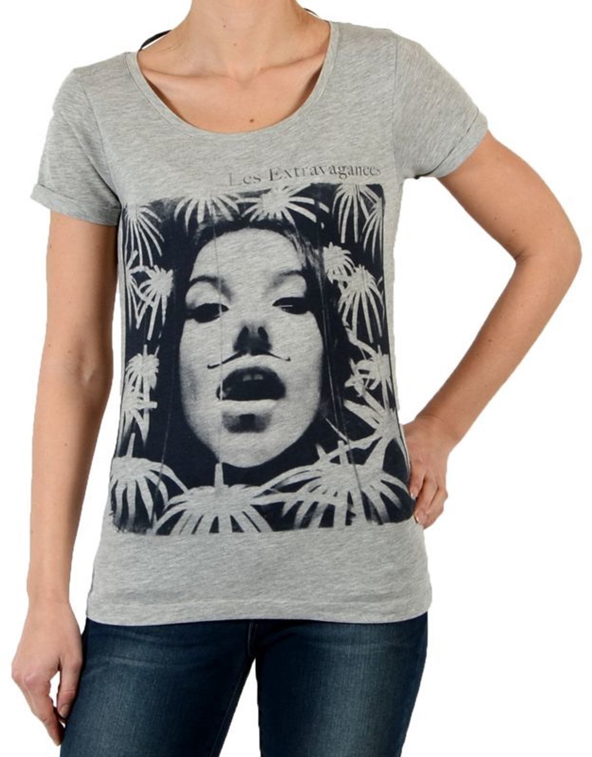 T-shirt Circus LesMiss Von lichtgrijs