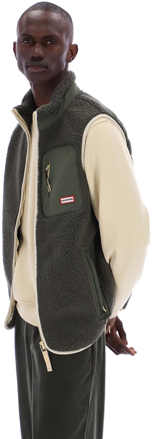 Hunter - Westhill Borg Fleece Gilet - Heren - Bodywarmer - Groen
