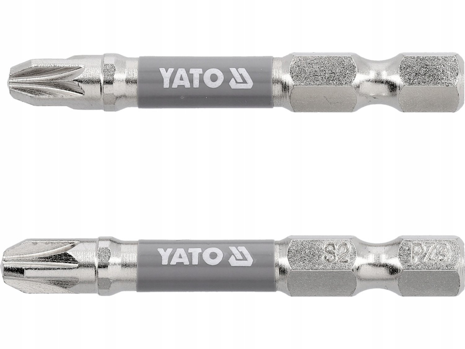 Yato Bitset PZ3 1/4" 50mm Nikkel 2 Stuks