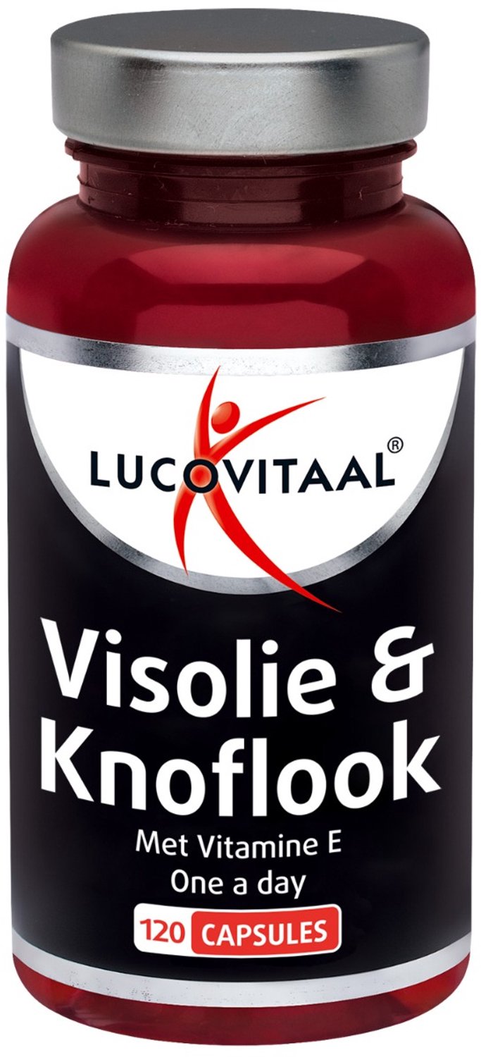 Lucovitaal Visolie & knoflook 120 capsules