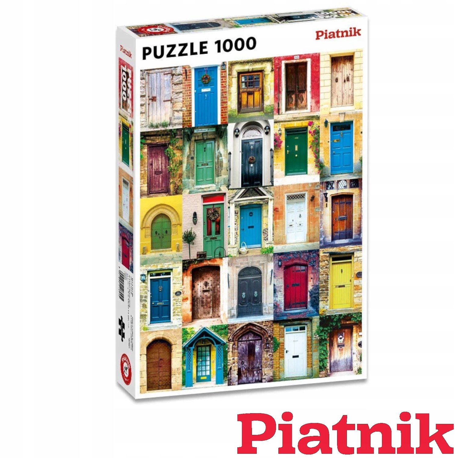 Piatnik Deuren 1000 Stukjes Legpuzzel voor Kinderen en Volwassenen