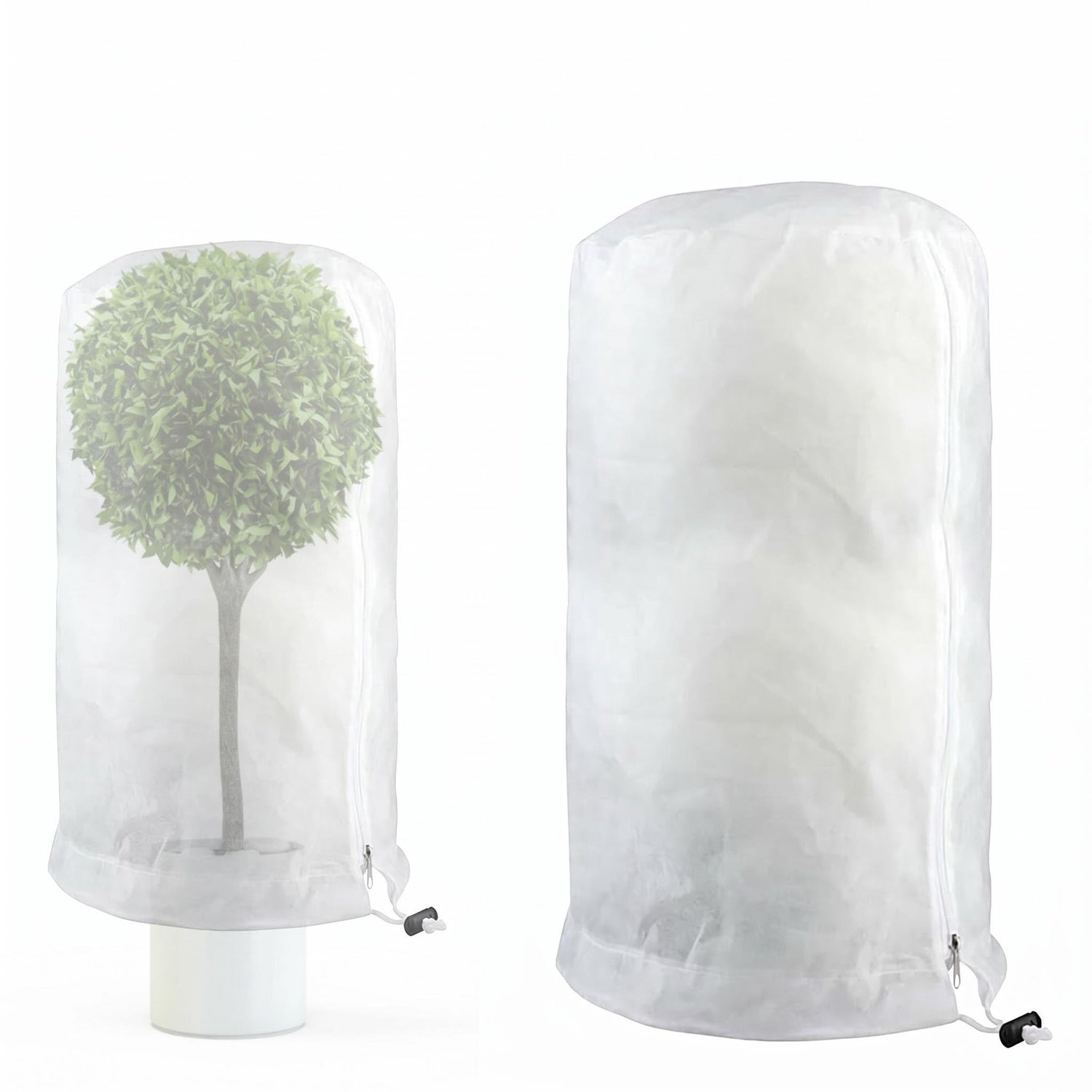 Famanu - Vorstbescherming voor Planten - Beschermt tegen kou en vorst - Waterafstotend polyester - Groen 1 stuk