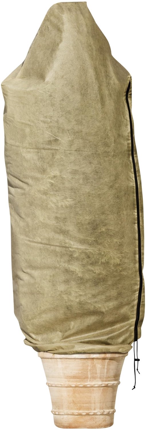 Famanu - Winter Fleece Dekbed - Bescherming tegen kou en vorst - Hoogwaardige fleece - Beige 1 stuk