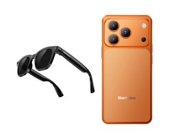 Blackview WAVE 7C Smartphone + BV300 Camera Bril - 4G - DUAL SIM - 16GB RAM + 64GB ROM - Android 16 - 5000mAh + AI Smart Zonnebril Slimme Bril - Bluetooth 5.4 IP54