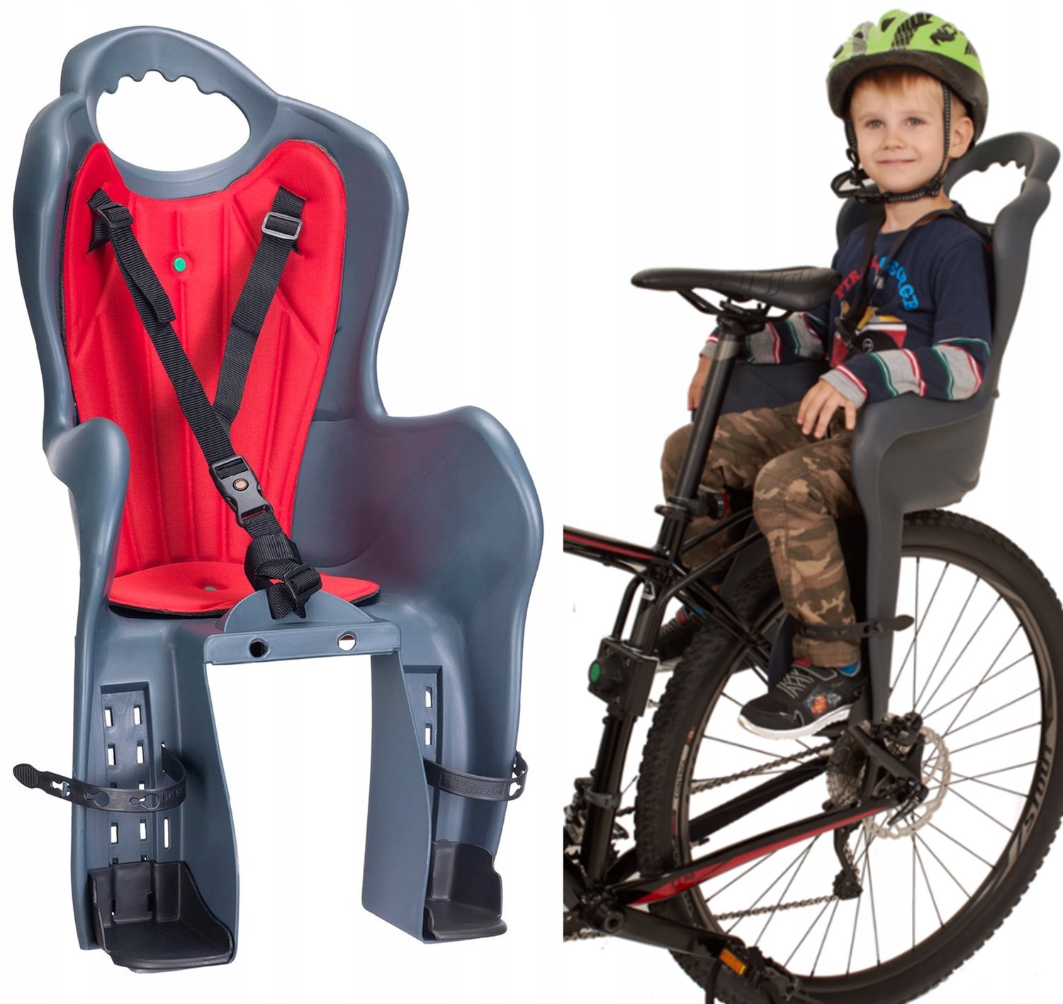 HTP Elibas Kinderzitje Fiets - Montage Frame - Max 22kg