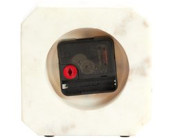 Light & Living - Klok PABLIA - Wit - 13x4x13 cm