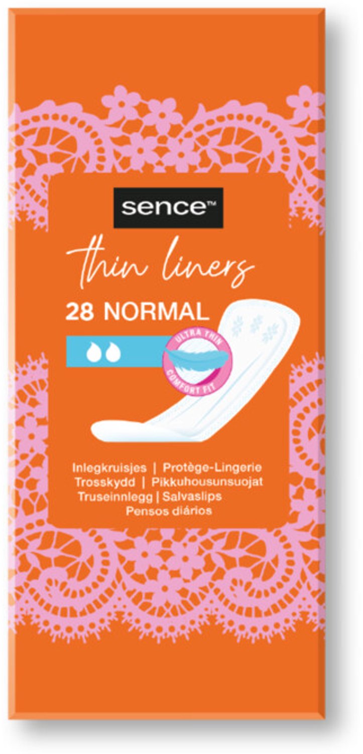 Sence - Inlegkruisjes Normaal - 2 x 28 stuks - Voordeelverpakking