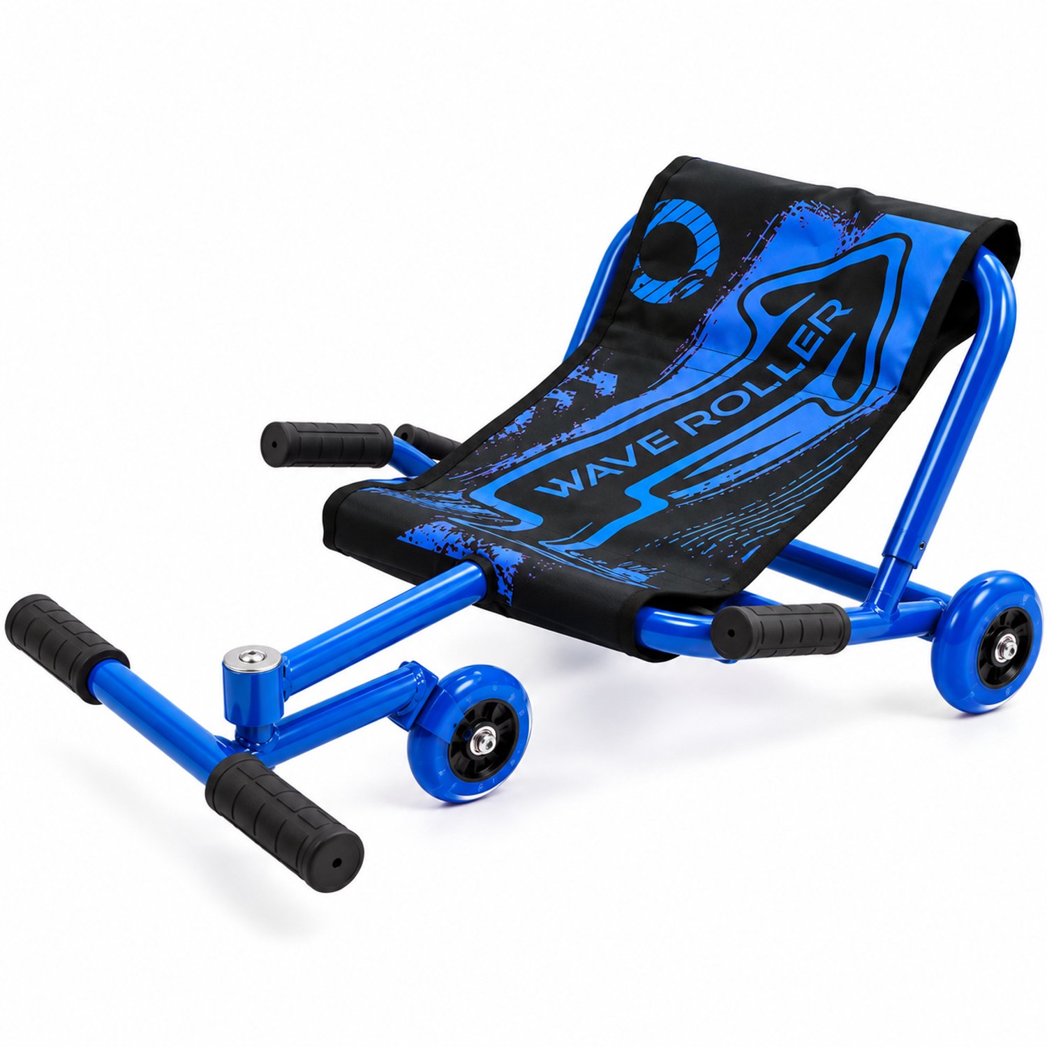 HOMESY Wave Roller blauw – Ultieme Drift Skelter voor Kinderen – Swing Kart – 360° Draaien & Driften – Verstelbaar – Voor Binnen en Buiten