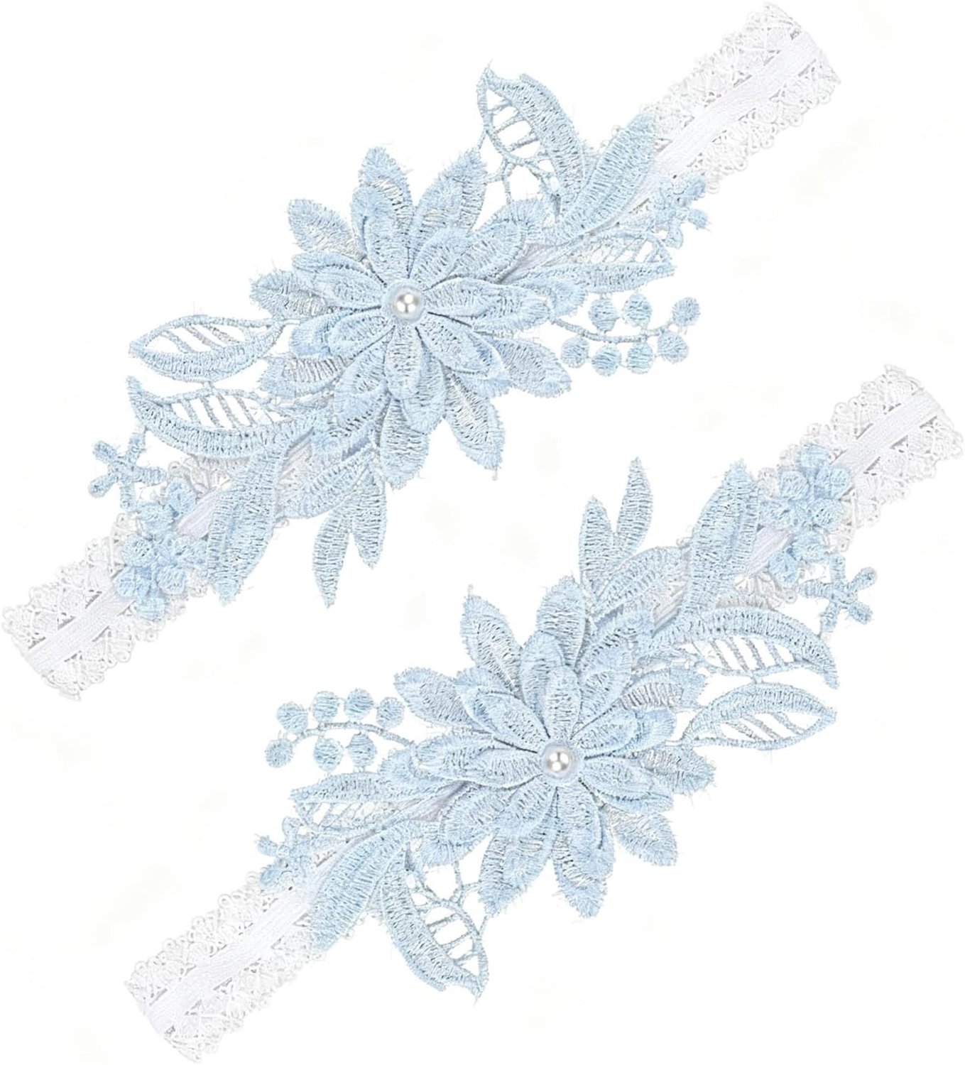 Blauwe Bruids Garter voor Onder Jurk - Universele Maat, Perfect voor Trouwen, Verloving en Prom