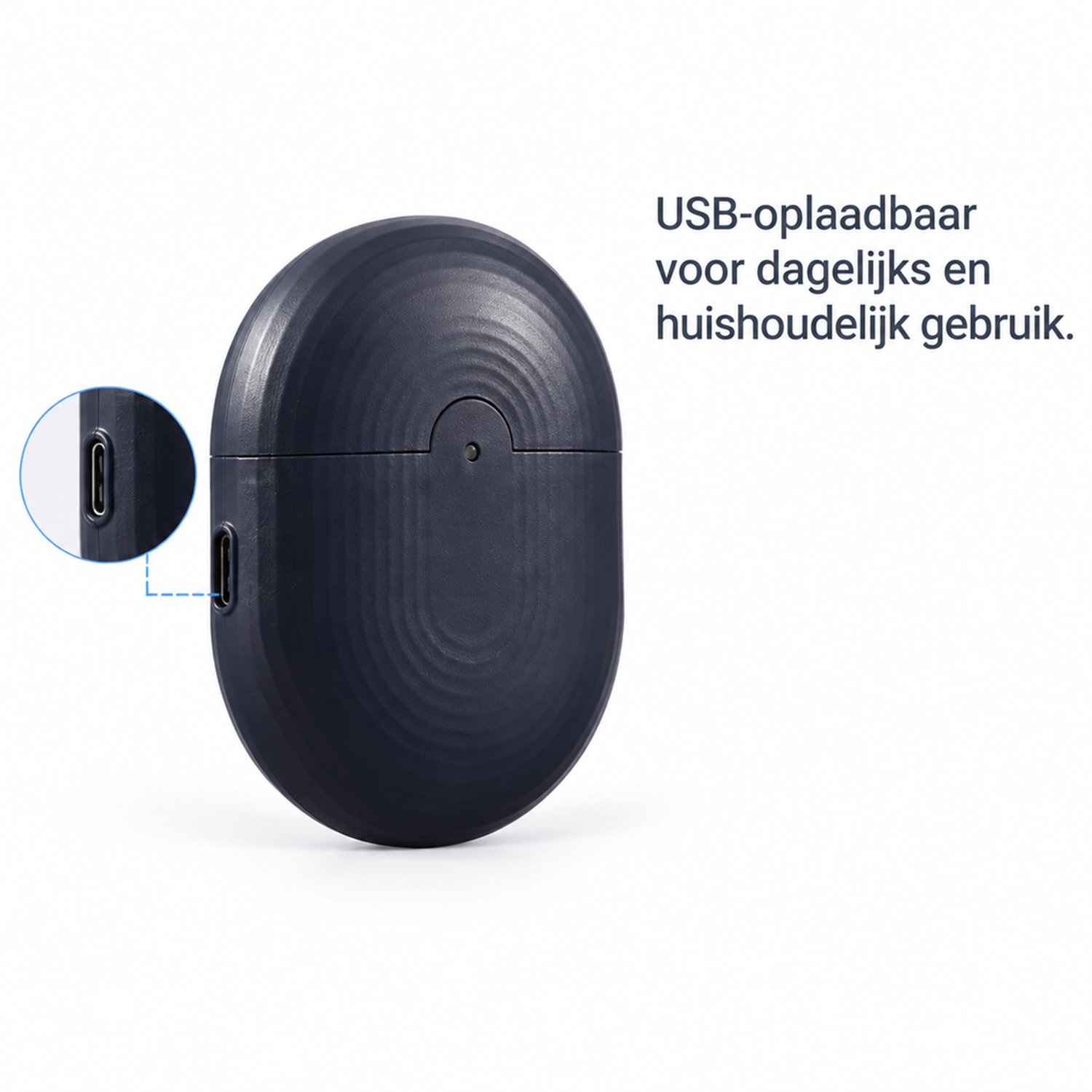 elektrische nagelknipper - USB-oplaadbaar - 2 snelheden - voor dagelijks en huishoudelijk gebruik - met kabel, borstel en handleiding