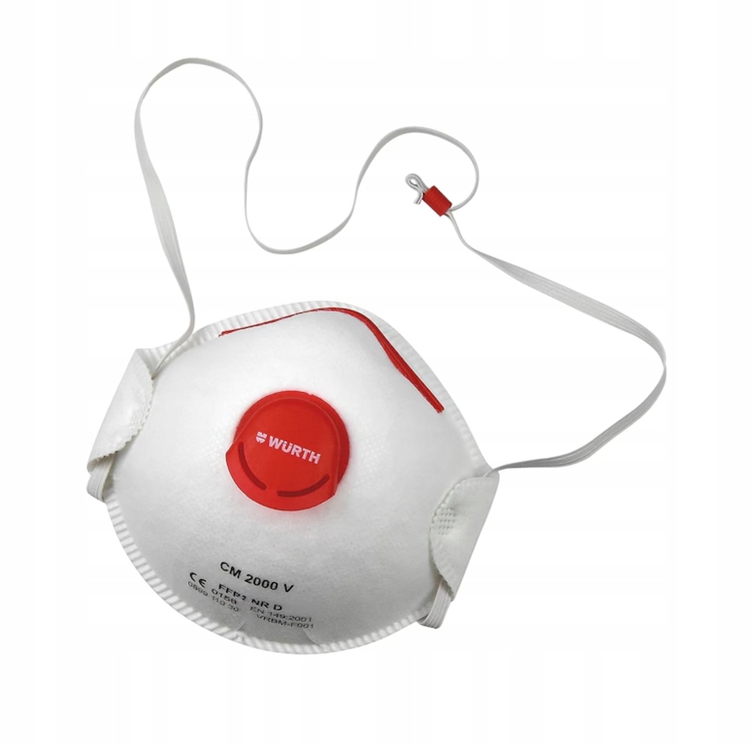 Wurth FFP2 CM2000 stofmasker met ventiel - 1 stuk