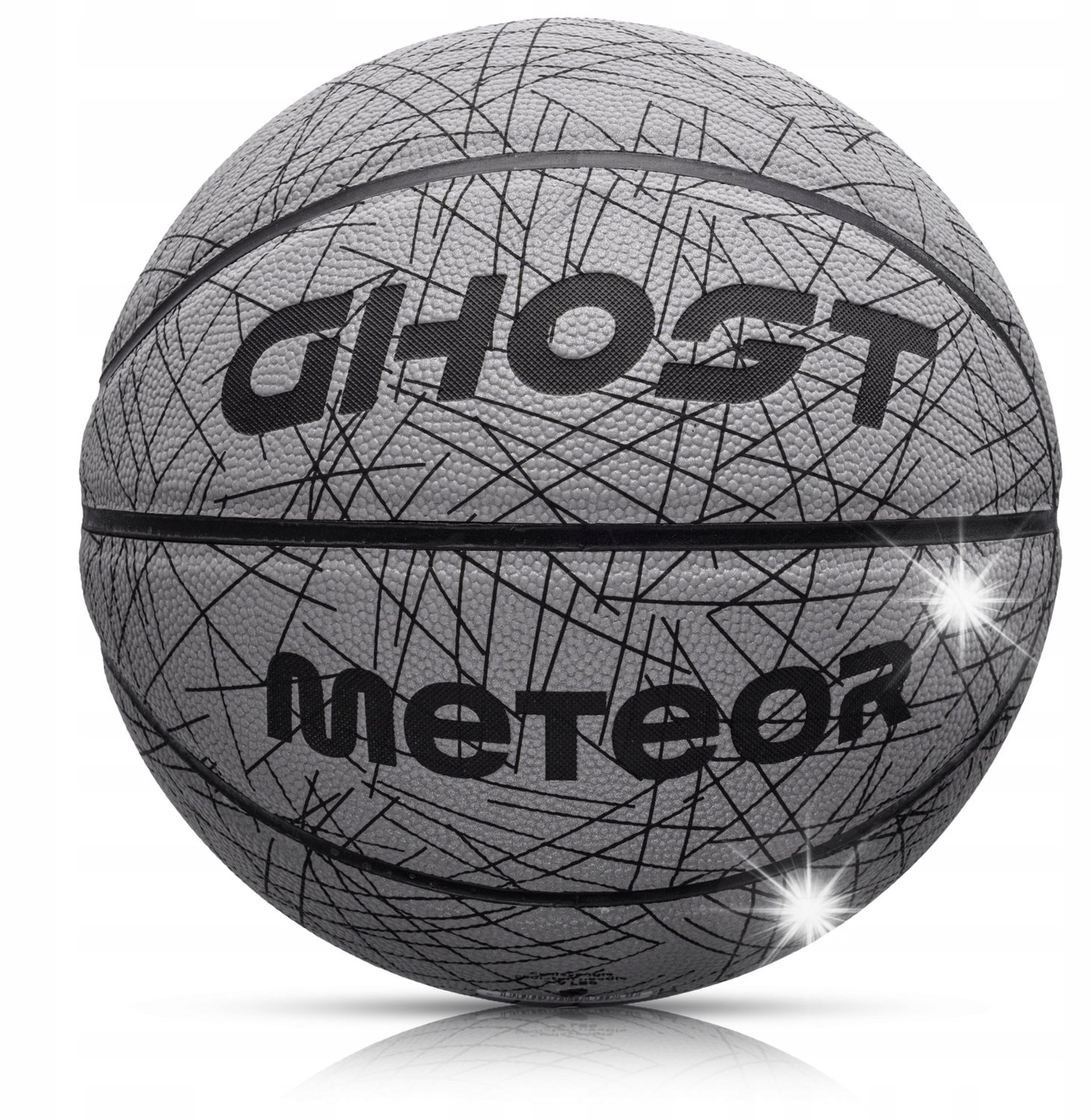 Meteor Ghost Basketbal Maat 7 - Holografisch & Lichtgevend