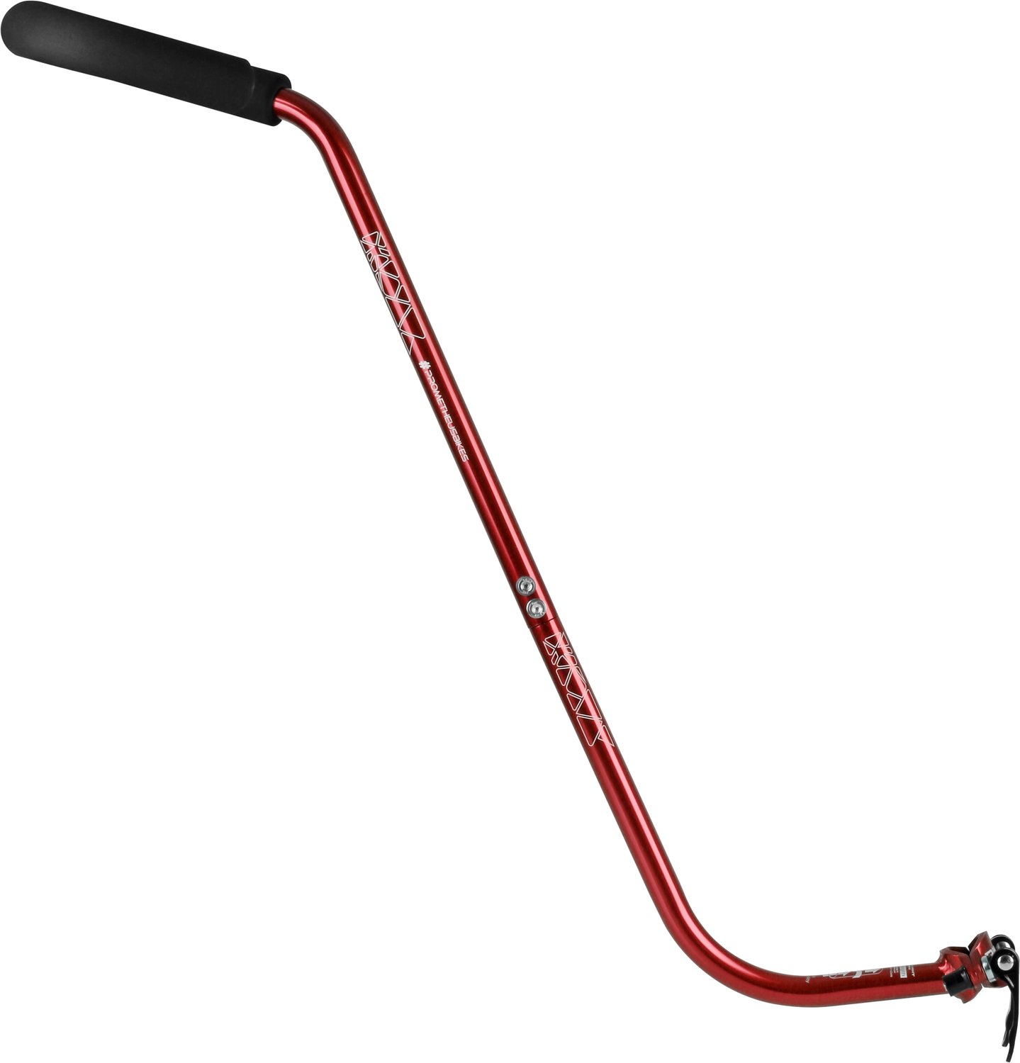 PRO Duwstang kinderfiets - Superlicht 450 g - Alu 10-20 inch - Rood