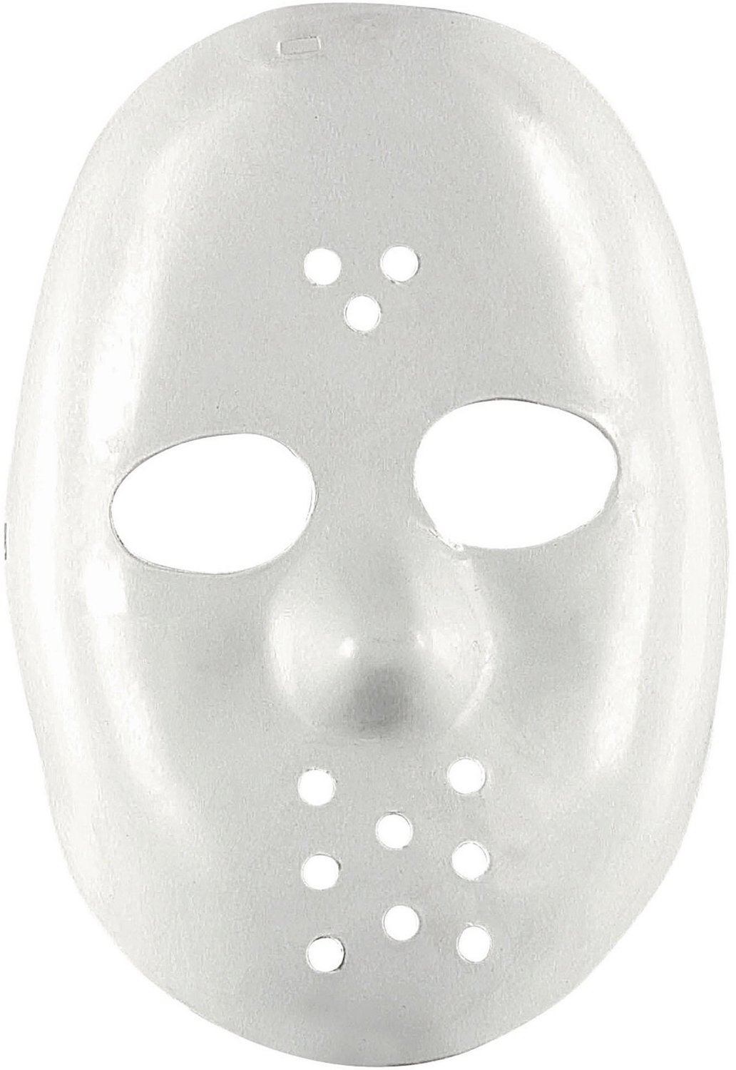 Wit killer hockeymasker - Verkleedmasker