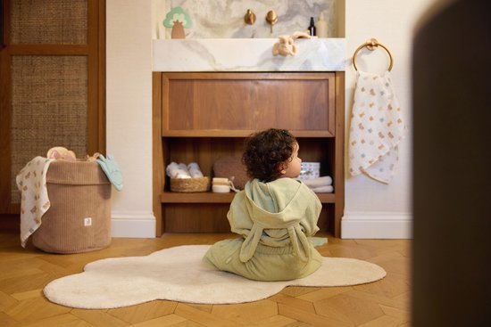 Jollein Klamboe 245cm Stripe Oatmeal/Hazel van Jollein — afbeelding 3