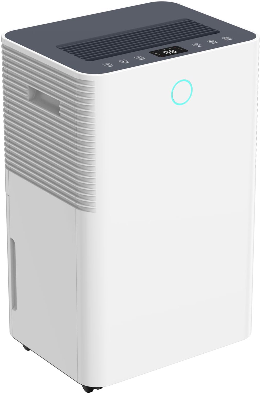 Luchtontvochtiger Compact - 16 L per Dag Capaciteit - Wifi Bediening - Koolstoffilter - Voor Ruimtes Tot 130 m² - Wasdroogfunctie