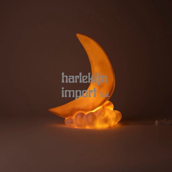 Egmont Toys lamp Wassende maan. 33 x 27 x 15 cm. Geen speelgoed!. van Merkloos — afbeelding 2