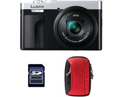 PANASONIC Lumix TZ99 Silver + Sac + Carte SD 16 Go