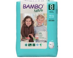 Bambo Nature Luierbroekjes Maat 8 4XL (19kg+), 16 stuks