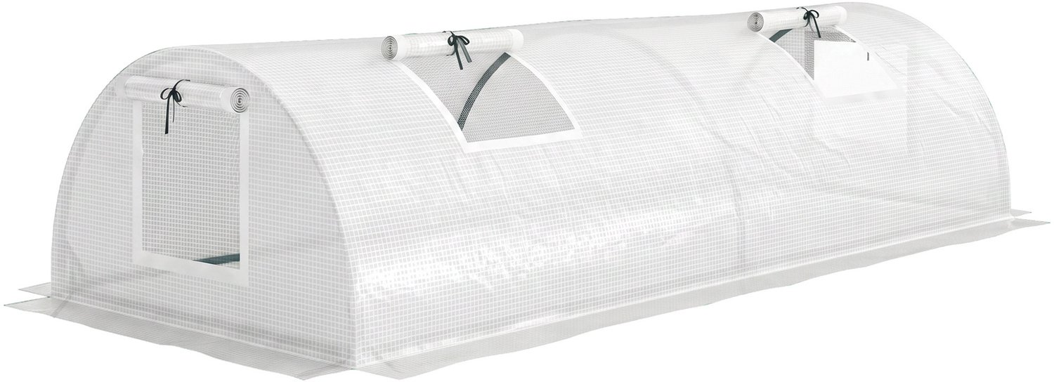 Sunona Foliekas - Minikas - Met 4 mesh-vensters - 200 x 80 x 45 cm - Wit