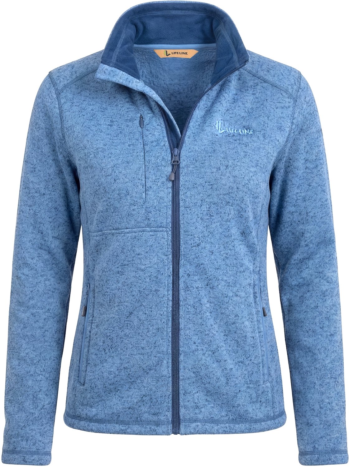Life-line Andes Fleece Jacket Women Fleecevest Dames Blauw