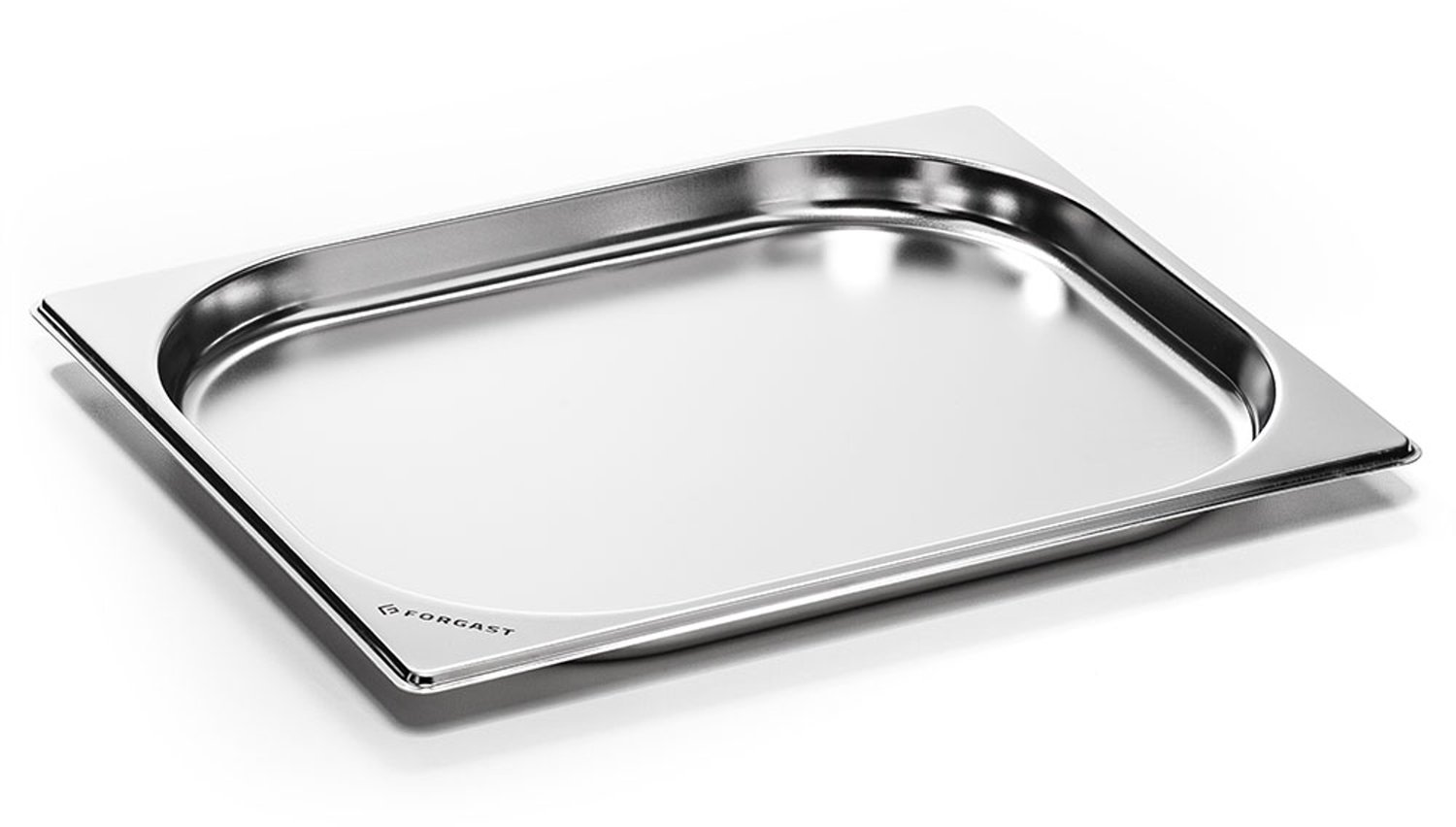 RVS Gastronorm Bak GN 1/1 - 2 cm Diep - Forgast FG04102V1