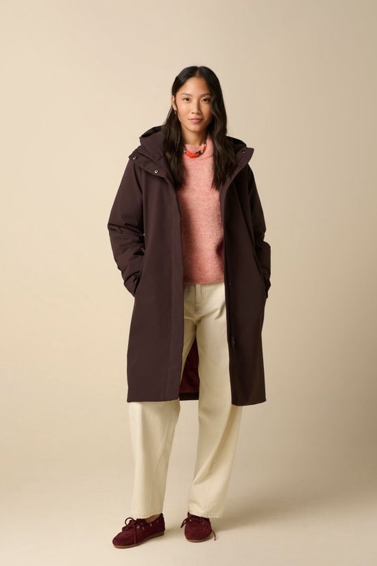 Donkerpaarse Parka